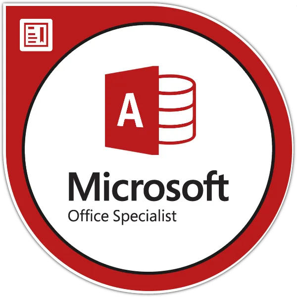 Microsoft Office Access Specialist