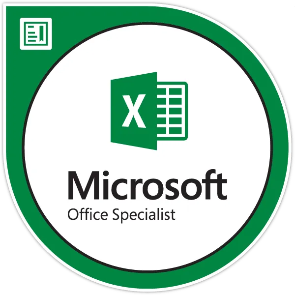 Microsoft Office Excel Specialist