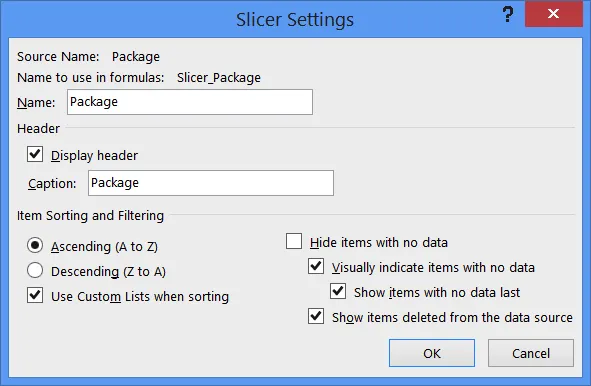 slicer settings shown