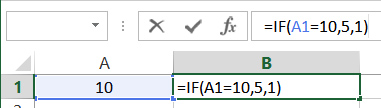 Conditional IF Function