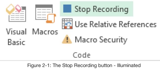 Stop Recording Button