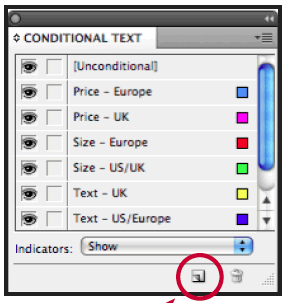 Conditional Text - Panel