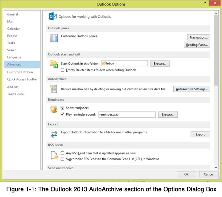 Autoarchiving items in Outlook Training Connection