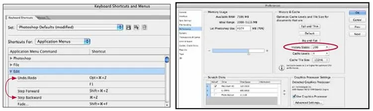 Photoshop Shortcuts and Preferences