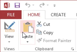 Paste Object Anyway In Database