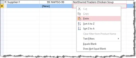 Paste to clipboard