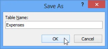 Save As Dialog Box