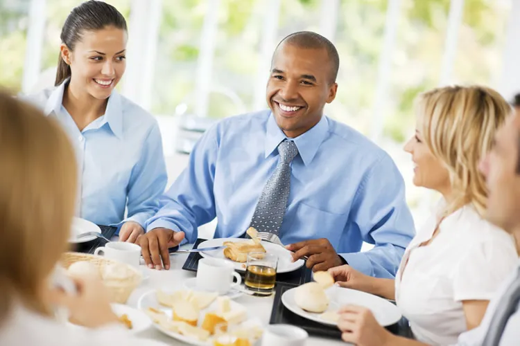 Business dinner discount
