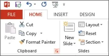 Home Tab - Clipboard