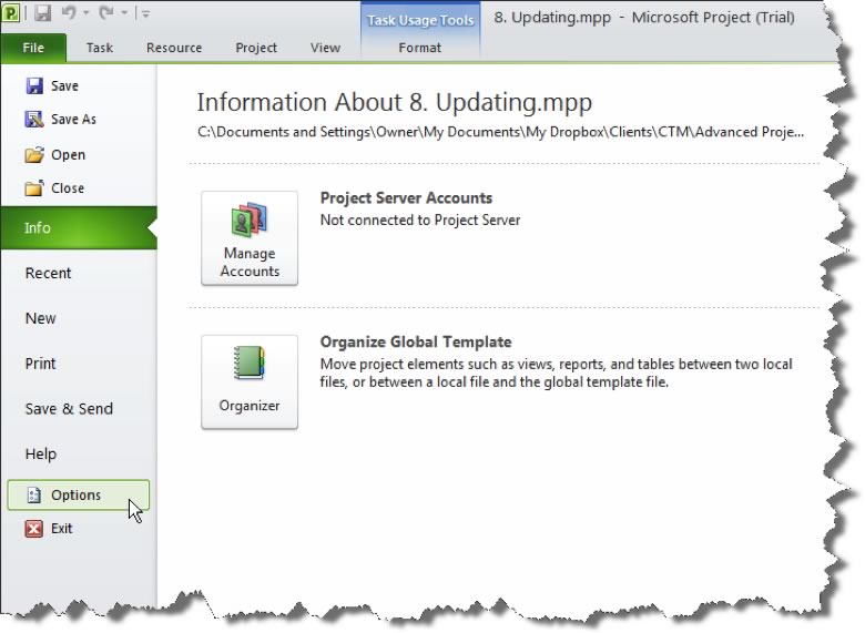 FileOptions