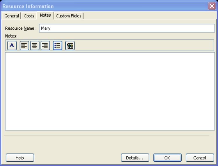 Adding Resources In Ms Project Training Connection