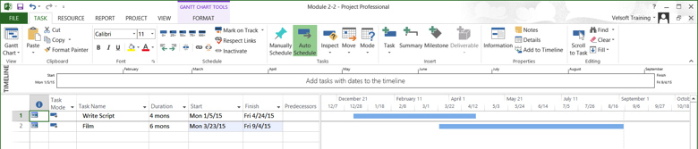 two tasks overlap
