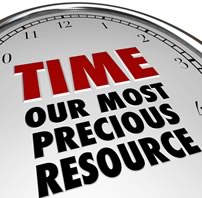 Our most precious resource is Time