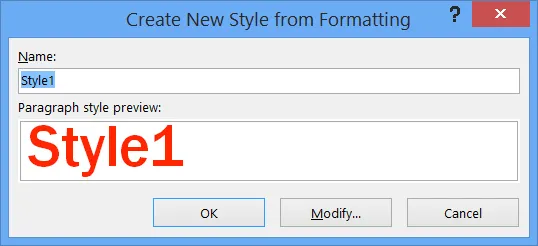 new style formatting